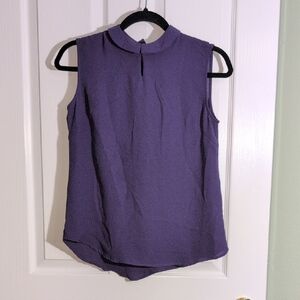 Allen Solly Chic Purple Sleeveless Top